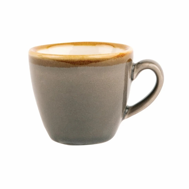 Tasse a espresso Olympia Kiln grise 85ml - Lot de 6