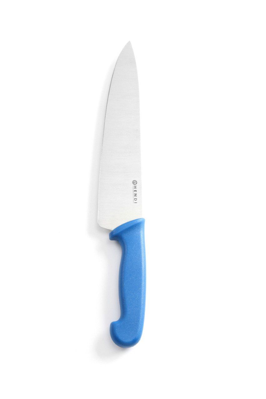 Couteau chef - Bleu - poisson