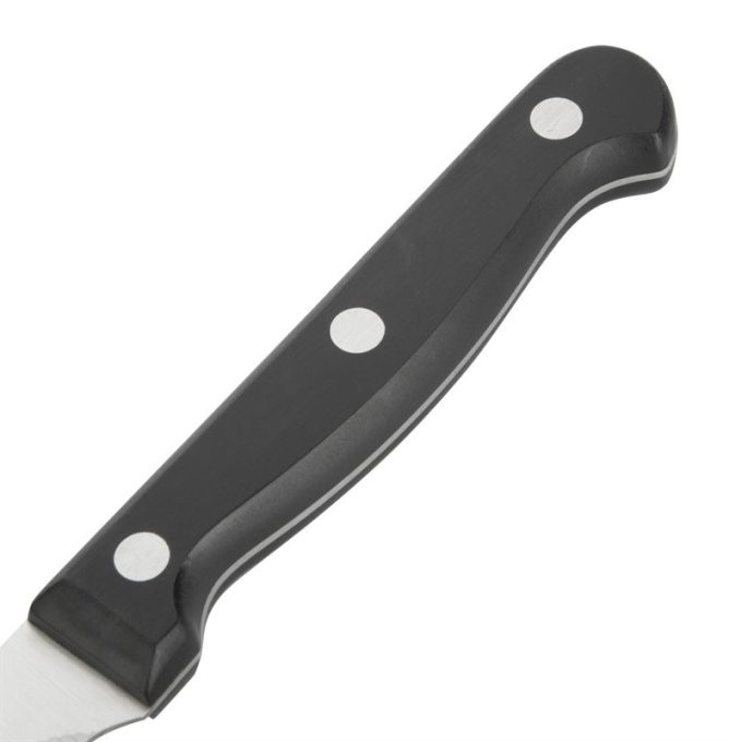 Couteaux a viande manche noir 215mm (Box 12)