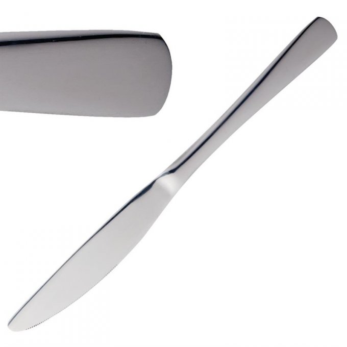 Couteau de table Clifton 18/0 - Epaisseur 2,5 mm olympia - Lot de 12