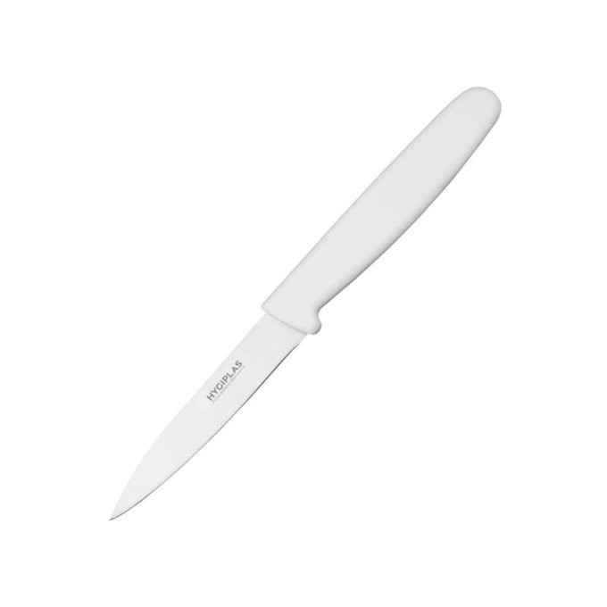 Couteau d'office Hygiplas blanc 7,5 cm