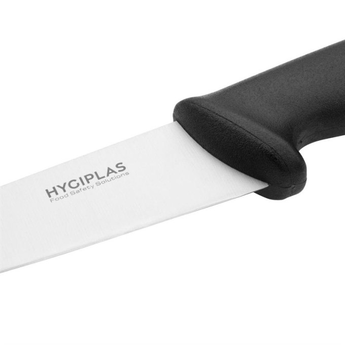 Couteau de cuisinier Hygiplas noir 160mm