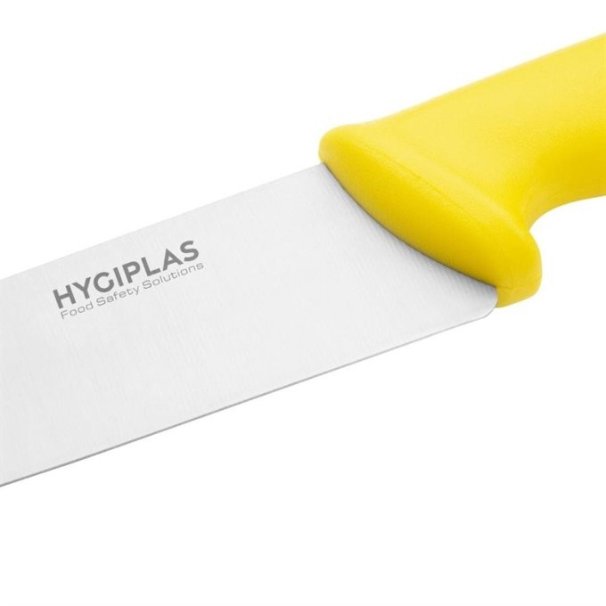 Couteau de cuisinier Hygiplas jaune 215mm