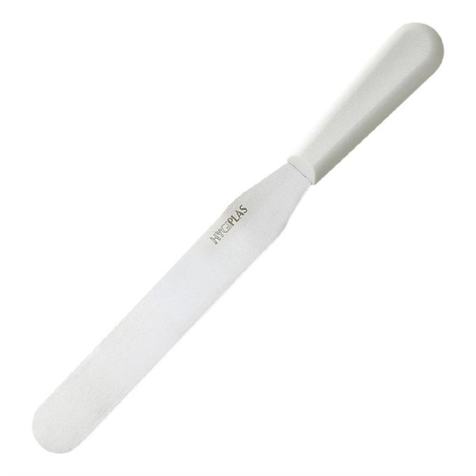 Couteau spatule droit Hygiplas blanc 205mm