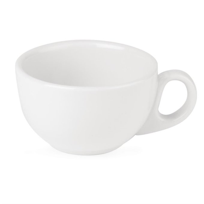 Tasse à cappuccino en porcelaine Athena - Lot de 24