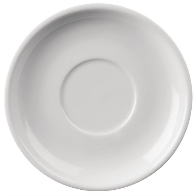 Soucoupe en porcelaine Athena (Lot de 24)