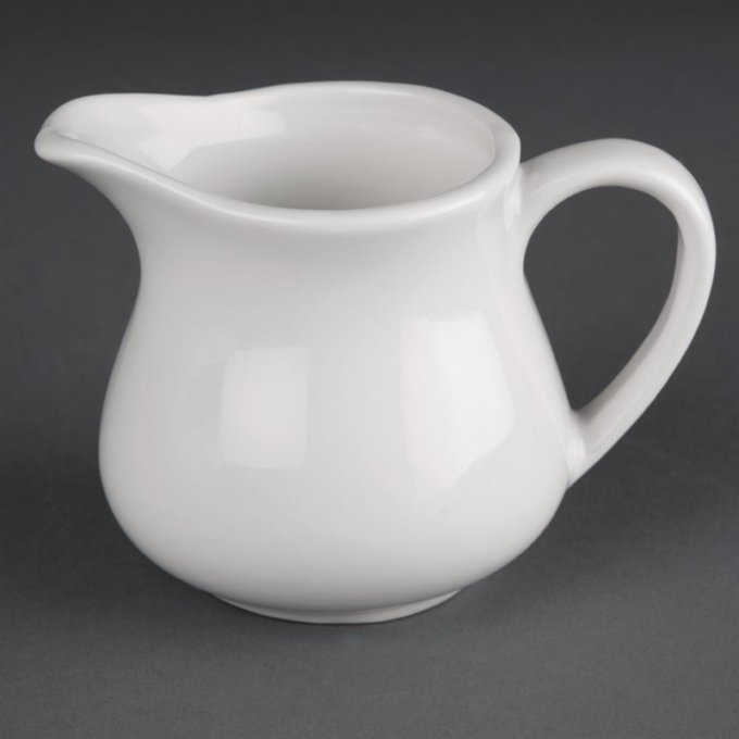Pot à lait en porcelaine Athena - Lot de 4