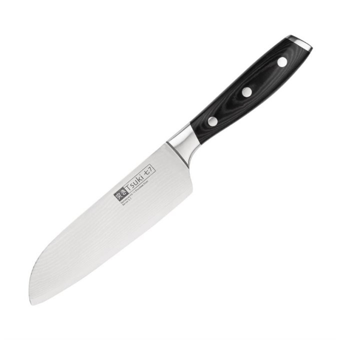 Couteau santoku Série 7 Vogue Tsuki 180mm