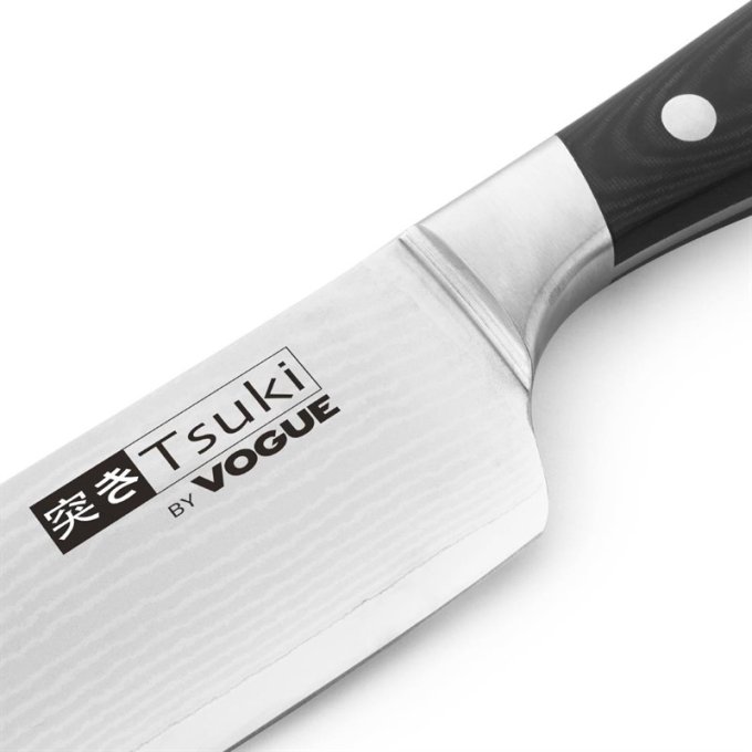 Couteau santoku Série 7 Vogue Tsuki 180mm