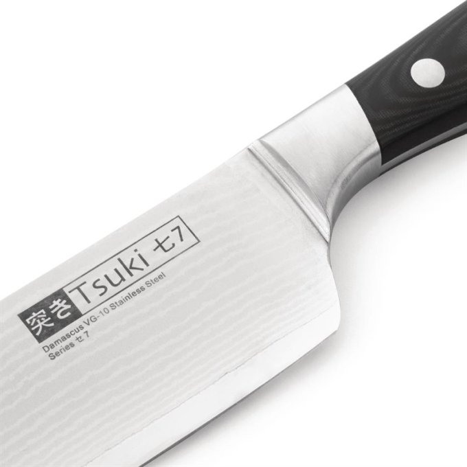 Couteau santoku Série 7 Vogue Tsuki 180mm