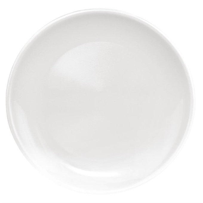 Assiette plate blanche Olympia Cafe  - 205mm (Box 12)