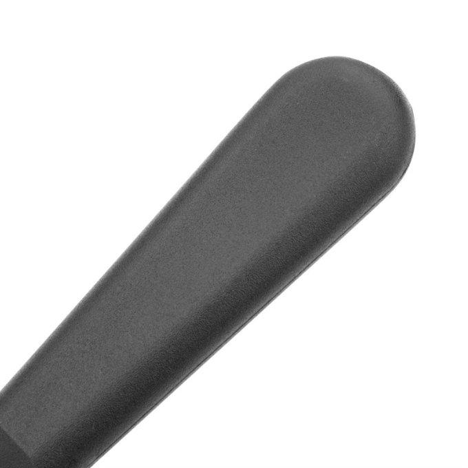 Couteau spatule coudé Hygiplas noir 190mm