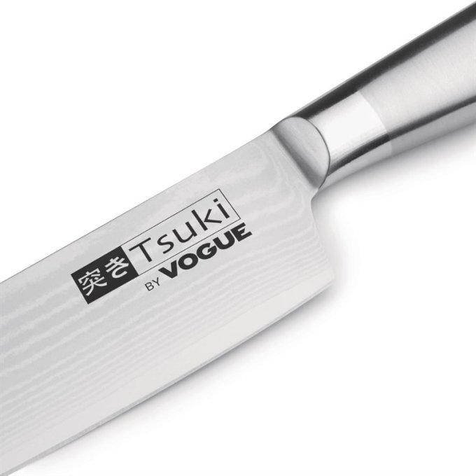 Couteau japonais Santoku Series 8 Vogue Tsuki 17,5cm
