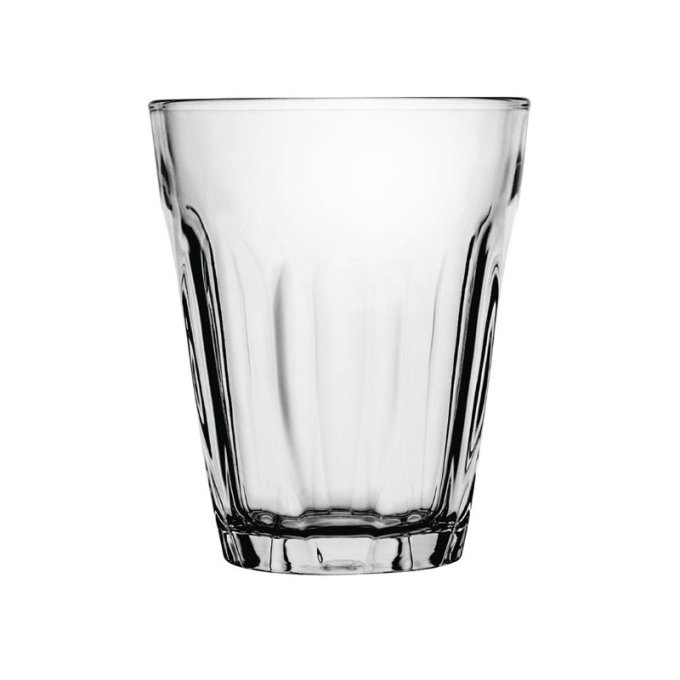 Gobelets en verre trempé Olympia 350ml (lot de 12)