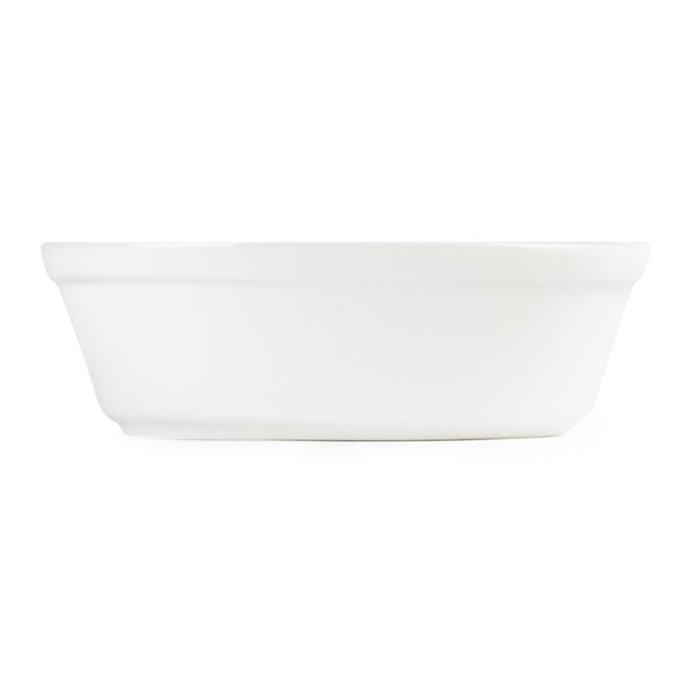 Plat a gratin ovale Olympia blanc, 52x161x116mm (Box 6)