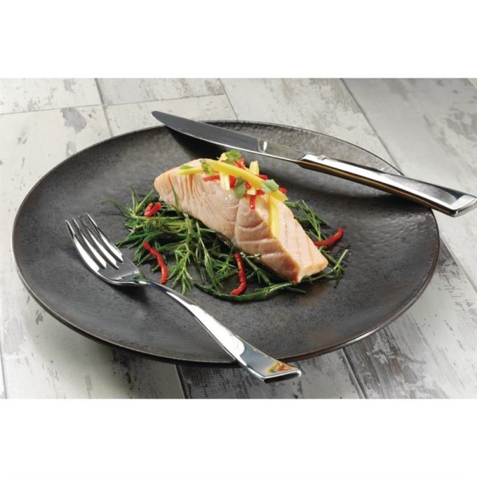 Assiettes plates rondes Olympia Fusion 270mm (Box 4)