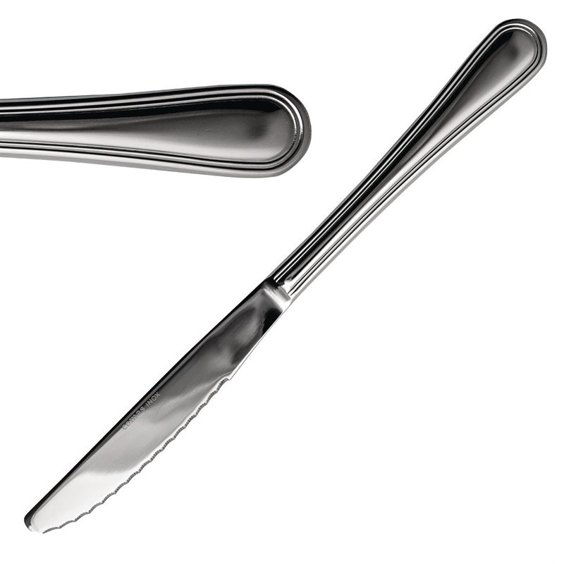 Couteau de table Bilbao 18/0 - Epaisseur 2,5 mm Comas - Lot de 12