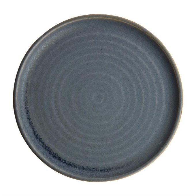 Assiettes plates granit bleu Olympia Canvas 26,5 cm (Box 6)