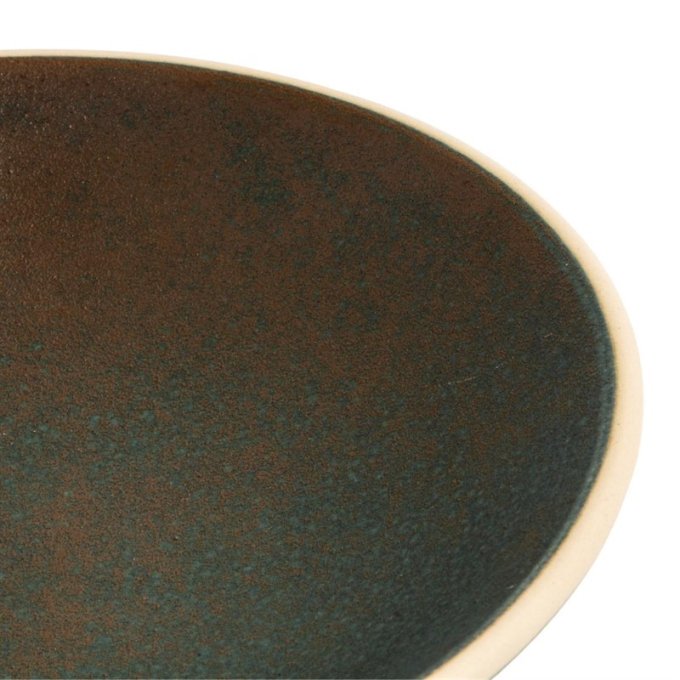 Assiettes creuses vert bronze Olympia Canvas 20 cm (Box 6)