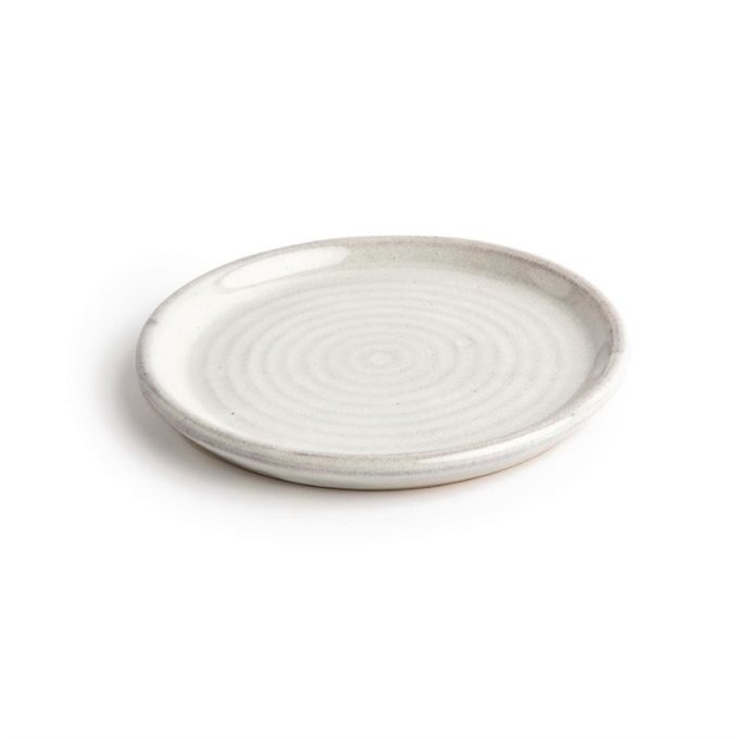 Assiettes plates blanc Murano Olympia Canvas 18 cm (Box 6)