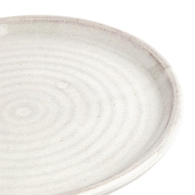 Assiettes plates blanc Murano Olympia Canvas 18 cm (Box 6)