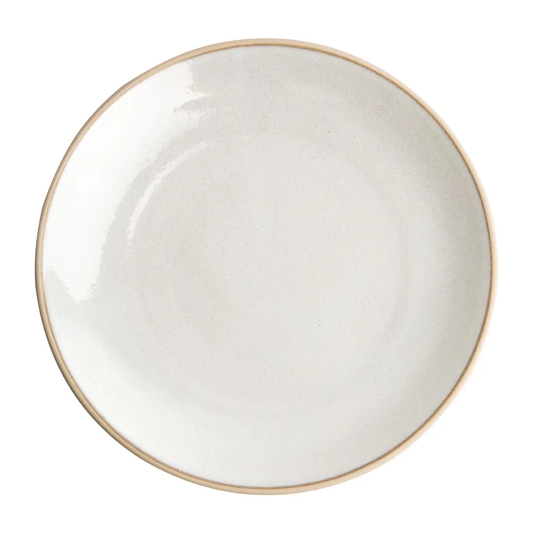 Assiettes coupes blanc Murano Olympia Canvas 27 cm (box 6)
