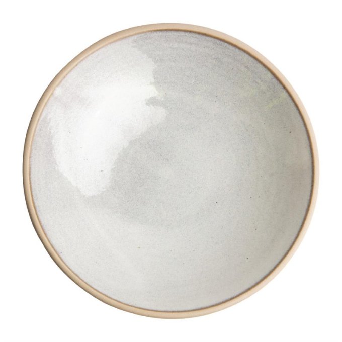 Assiettes plates bord droit granit bleu Olympia Canvas 25 cm