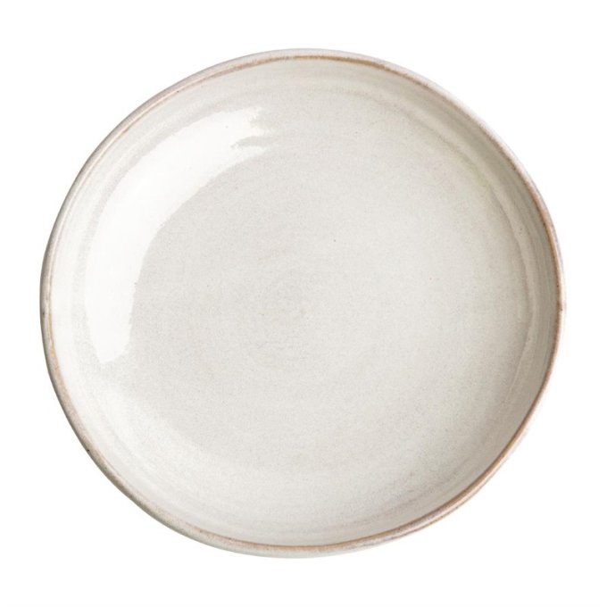 Assiettes creuses calottes blanc Murano Olympia Canvas 23 cm (Box 6)