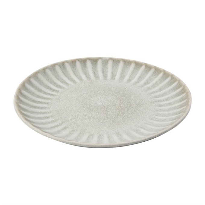 Assiette plate Olympia Corallite 28cm - Lot de 6