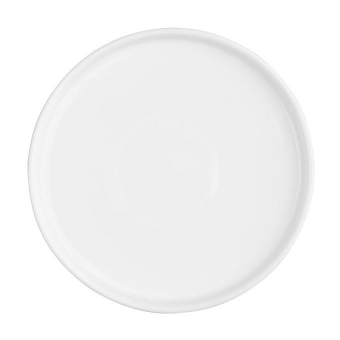 Assiettes plates rondes Olympia Whiteware 210mm (lot de 6)