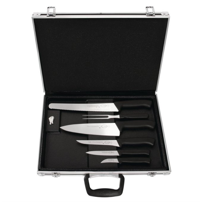 Ensemble 6 couteaux et mallette magnétique Dick