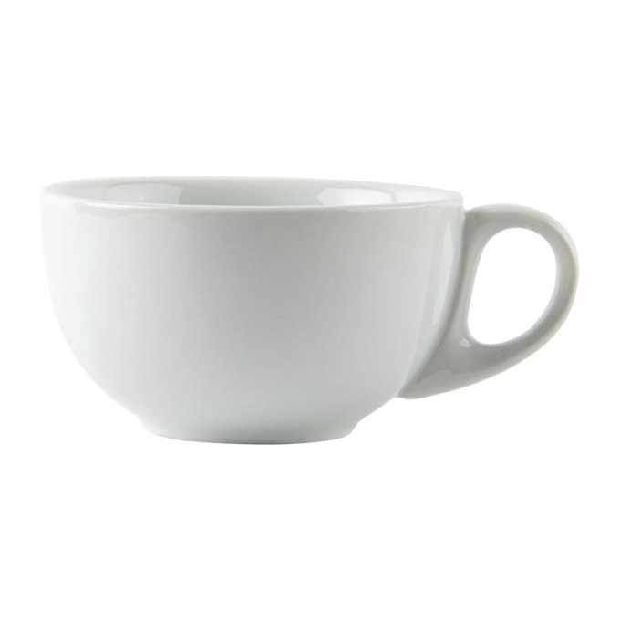Tasse à cappuccino en porcelaine Athena (Lot de 12)