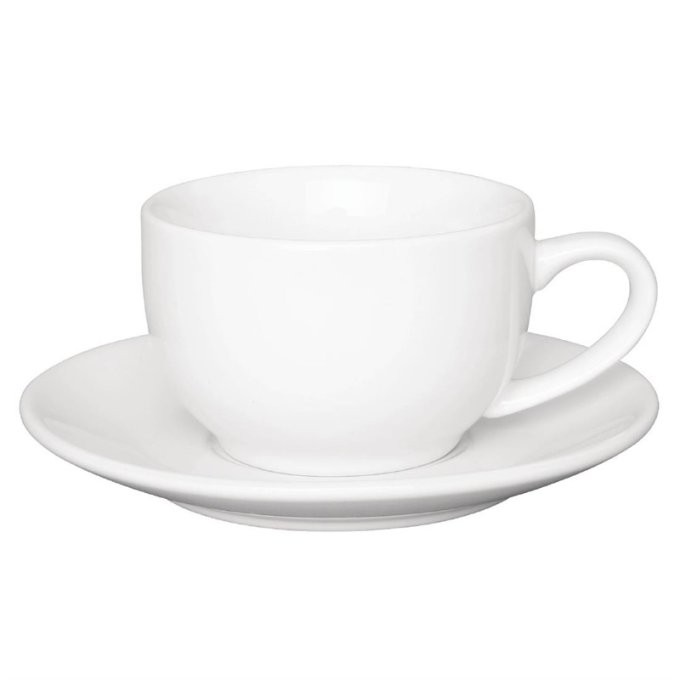 Tasse a cafe Olympia blanche - 228ml (Box 12)
