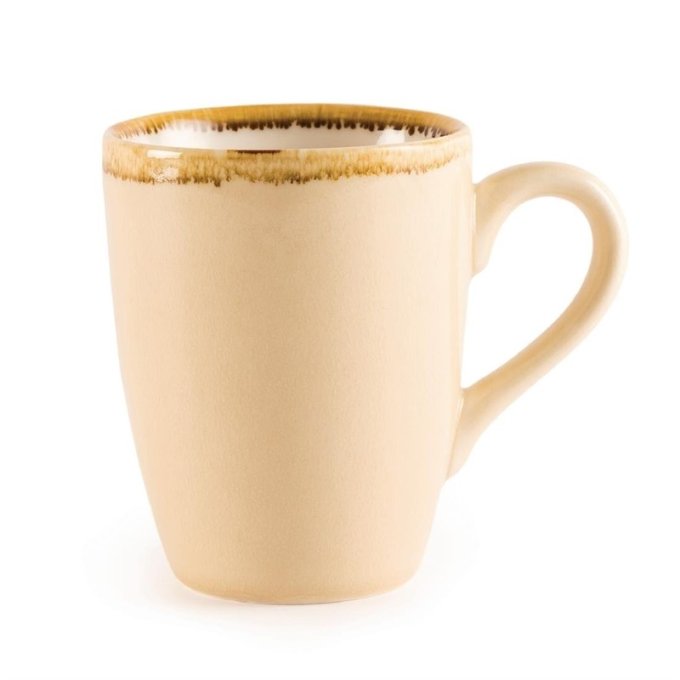 Mug couleur sable Kiln Olympia 340ml (Box 6)