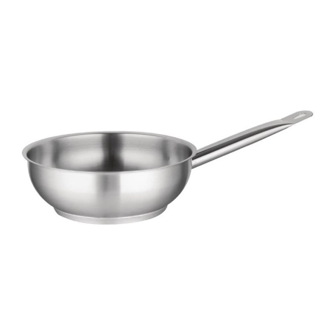 Sauteuse inox Vogue 240 mm