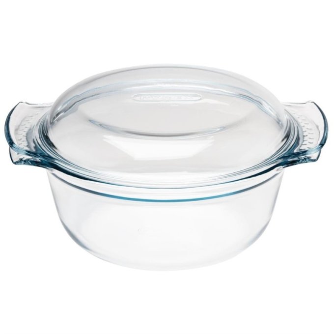 Cocotte en verre pyrex 3.5L