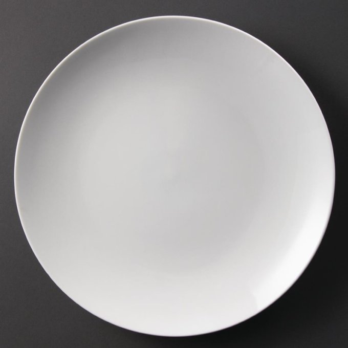 Assiette blanche Olympia 31cm (Box 6)