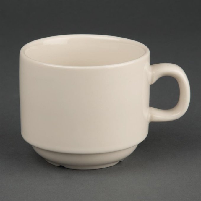 Tasse à thé Olympia Ivory 21cl (Box 12)