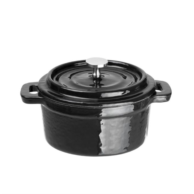 Mini-cocotte ronde en fonte Vogue 10 cm